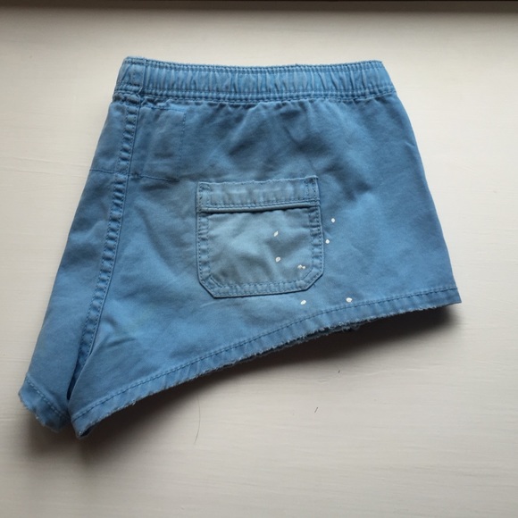 Abercrombie & Fitch blue shorts - Picture 4 of 4
